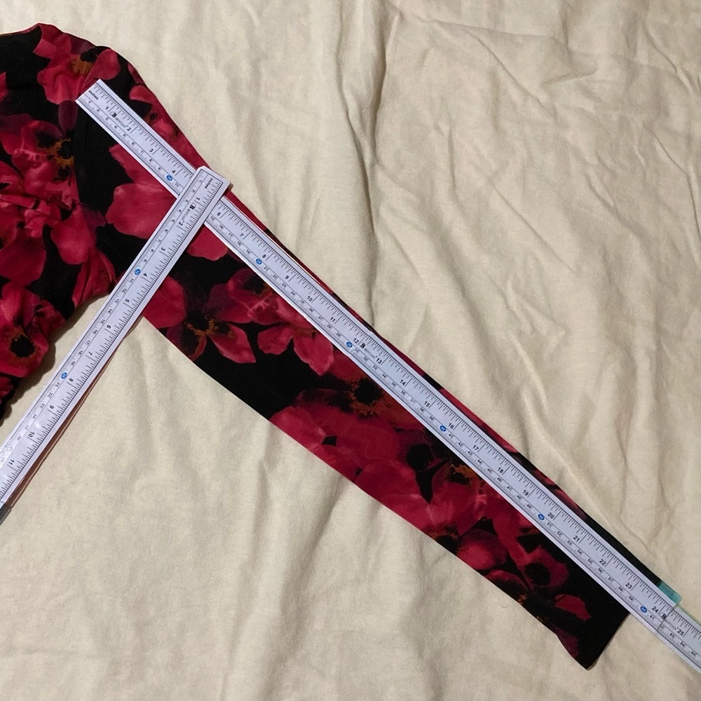 Lauren Ralph Lauren Floral Long Sleeve Sheath Dress | Wrinkle Resistant - Picture 4 of 15